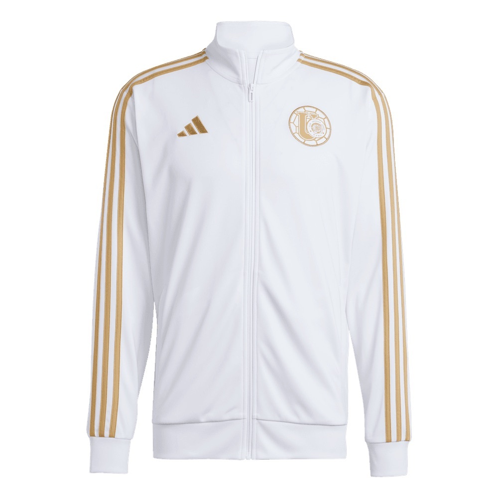 NWT! Adidas Tigres UANL 24/25 Track DNA Jacket Men’s Size Medium White JI6941